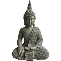 BUDDHA 35,8/59,7/24,8 cm  - Goldfarben, LIFESTYLE, Stein (35,8/59,7/24,8cm) - Ambia Home