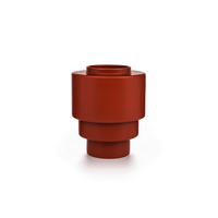 VASE 19,5 cm  - Rotbraun, Basics, Keramik (16/19,5cm) - Markslöjd