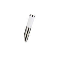 AUSSENWANDLEUCHTE Trioto 7.5/39/17 cm  - Weiß/Nickelfarben, KONVENTIONELL, Kunststoff/Metall (7.5/39/17cm) - Trio Leuchten