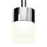 LED-DECKENLEUCHTE - Chromfarben, Design, Glas/Metall (72,5/31,5/18,5cm) - Novel