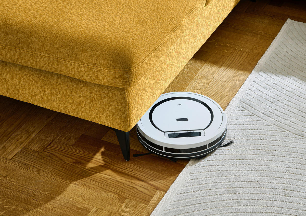 WOHNLANDSCHAFT Chenille Currygelb  - Currygelb/Schwarz, Design, Textil/Metall (255/364/198cm) - Beldomo Style