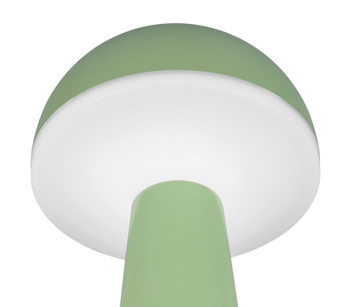 AKKU-TISCHLEUCHTE - Grün, Trend, Metall (16/31cm)