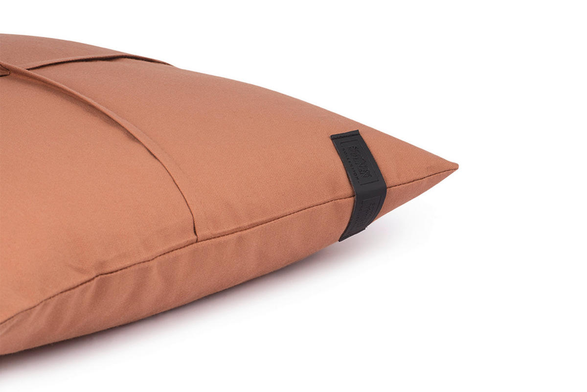 KISSENHÜLLE SW-Soft 38/38 cm  - Rotbraun/Cognac, Basics, Textil (38/38cm) - Schöner Wohnen