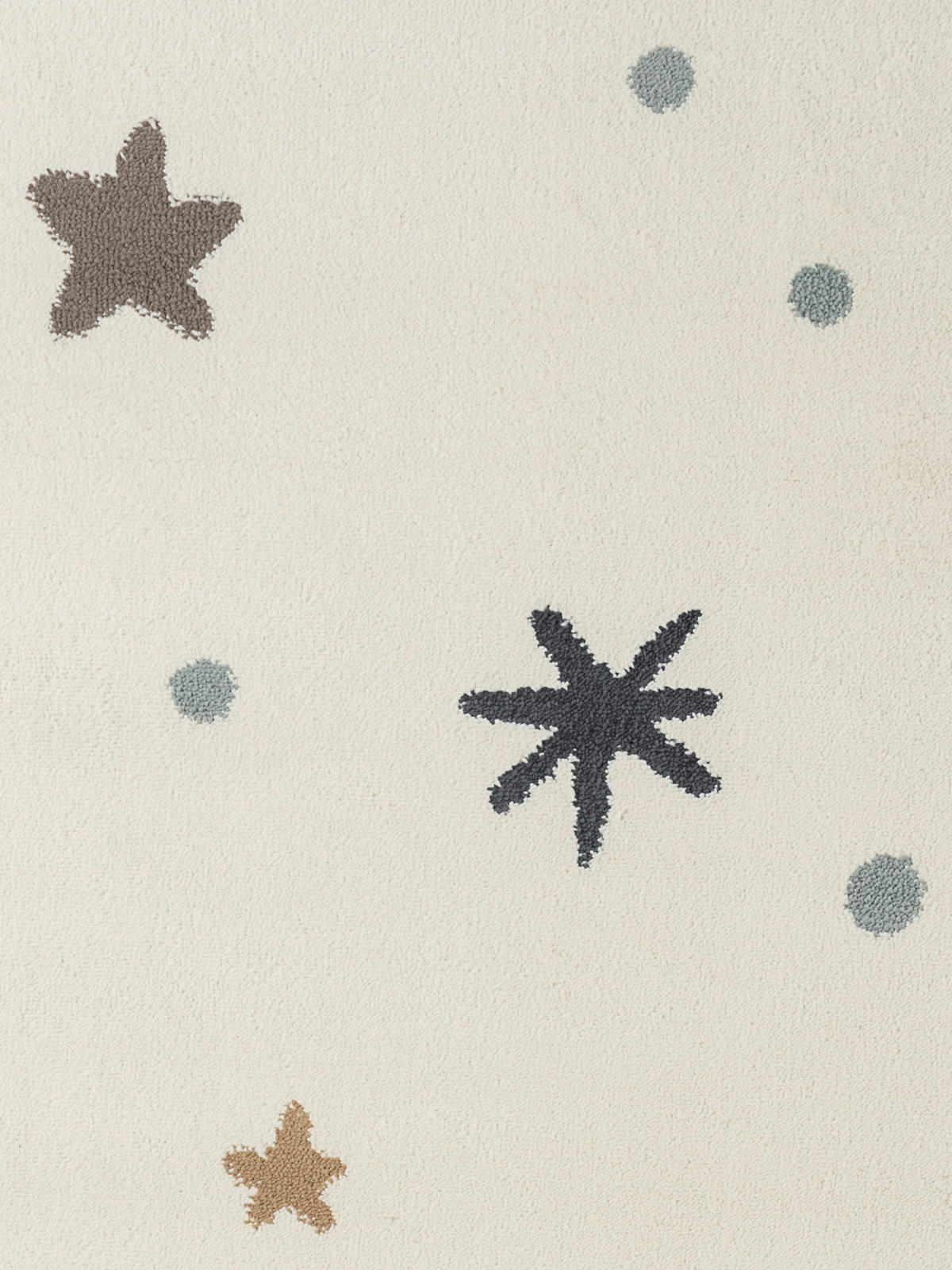 KINDERTEPPICH 160/235 cm Adventures Stern  - Multicolor/Creme, Design, Kunststoff/Textil (160/235cm) - Hanse Home