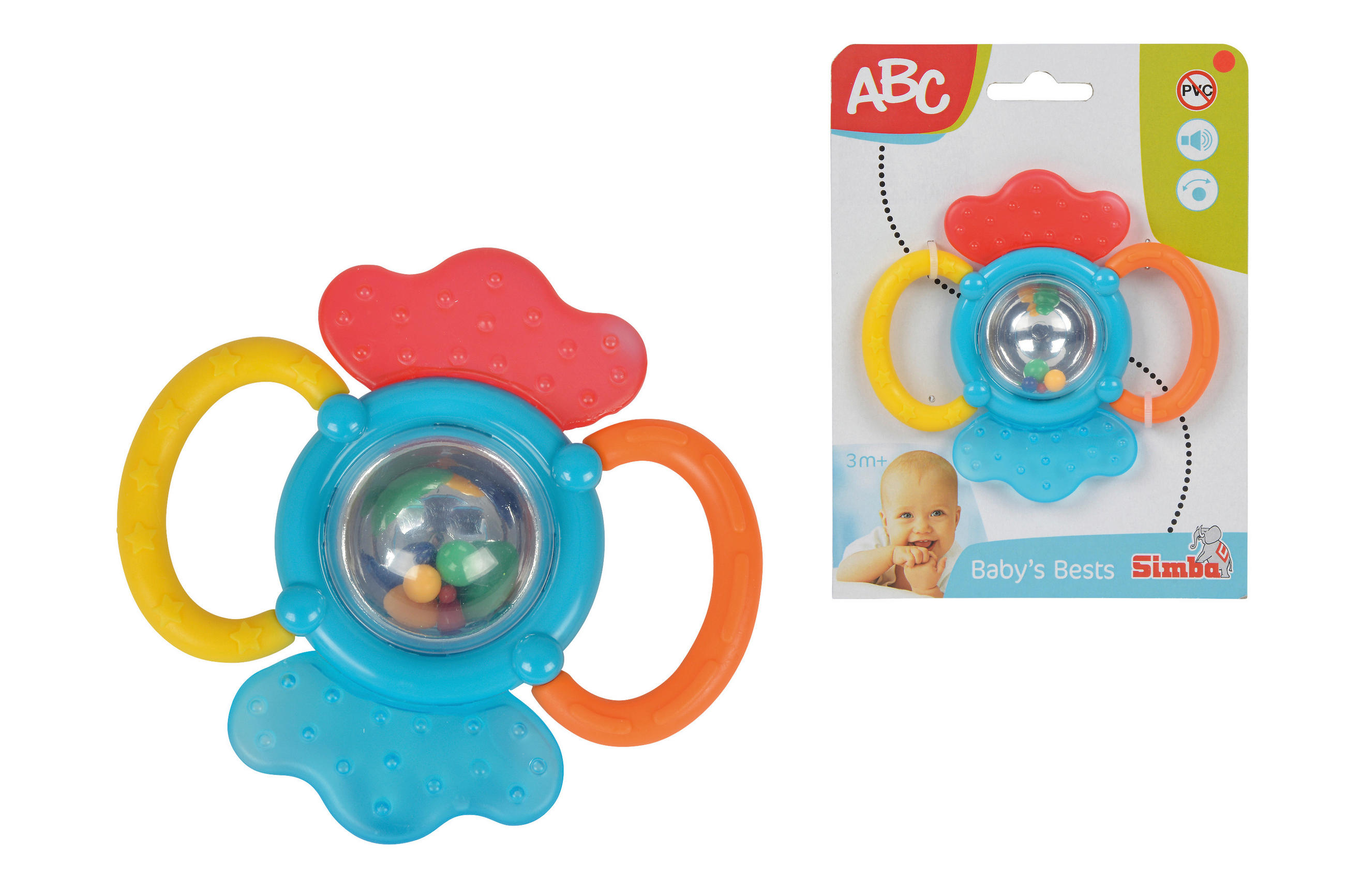 RASSEL - Multicolor, Basics, Kunststoff (4,5/15/20cm) - Simba