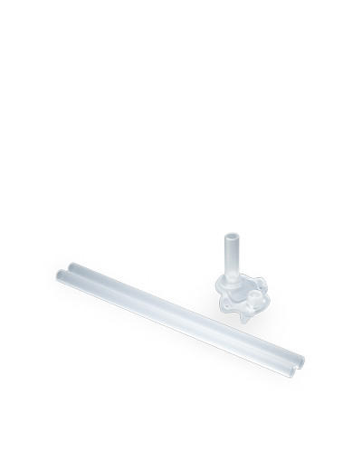 FLÄSCHCHENSAUGER Extra sugrör till sugrörflaska  - Klar, Basics, Kunststoff (7/3,5/23cm) - Twistshake
