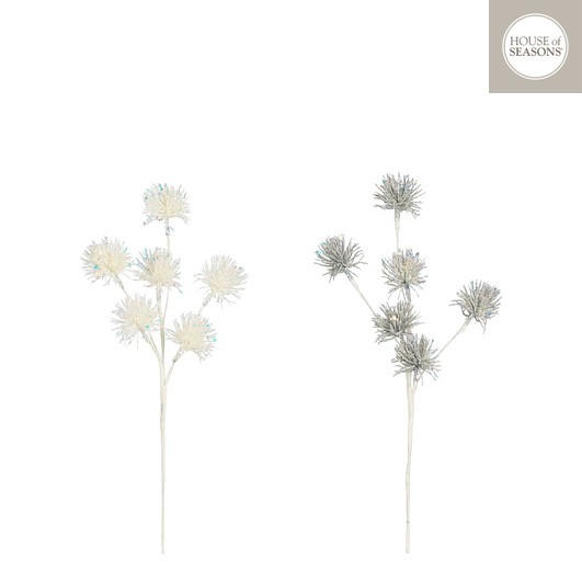 OKRASNA VEJA - srebrne barve/bela, Basics (40/10/5cm)
