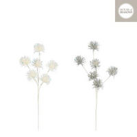 OKRASNA VEJA - srebrne barve/bela, Basics (40/10/5cm)