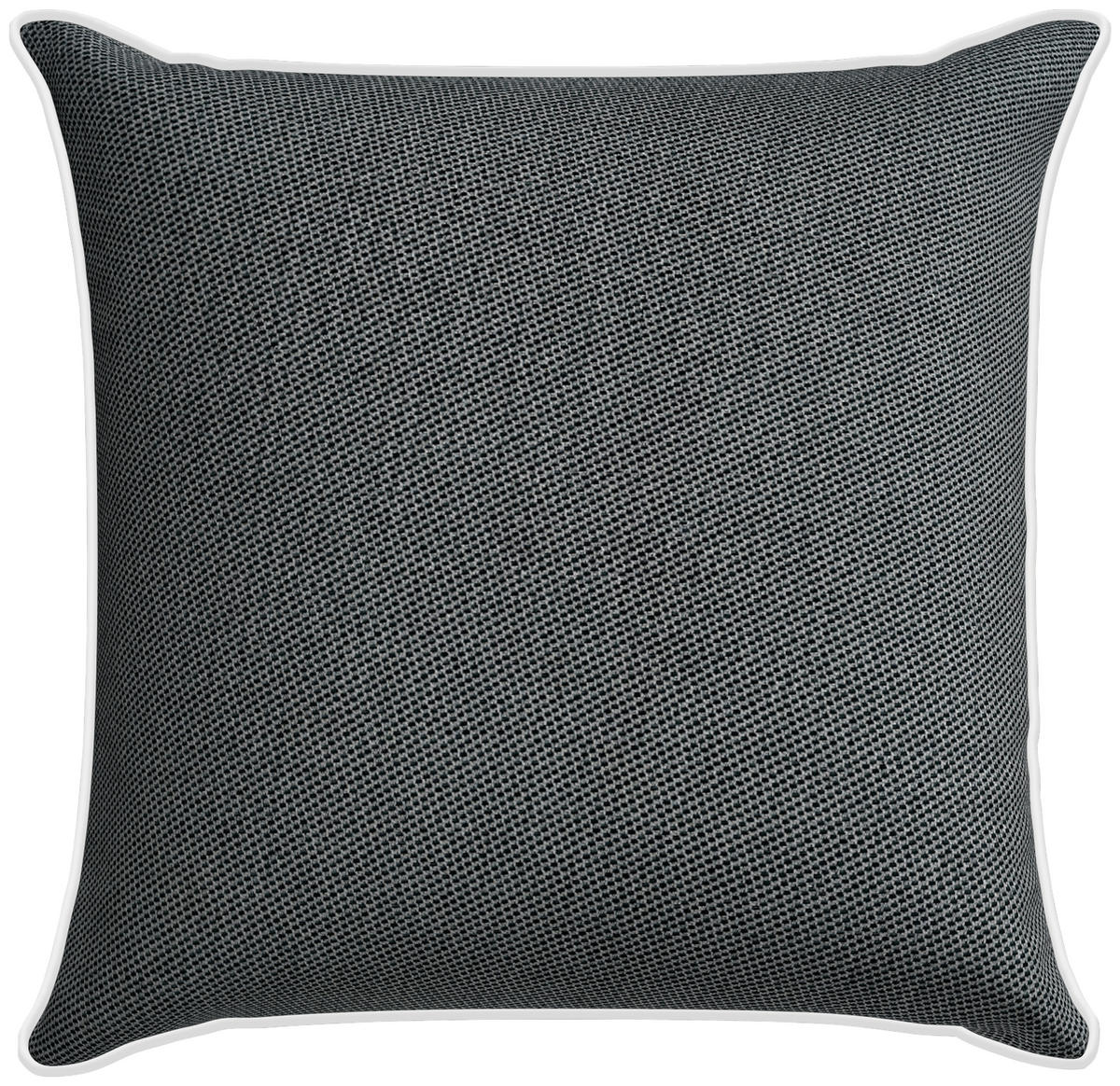 OUTDOORPOUF in  Uni  - Hellgrau, Basics, Textil (45/45cm)