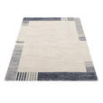 WEBTEPPICH 65/130 cm Palazzo Lobo Blau, Grau  - Blau/Grau, KONVENTIONELL, Textil (65/130cm) - Novel