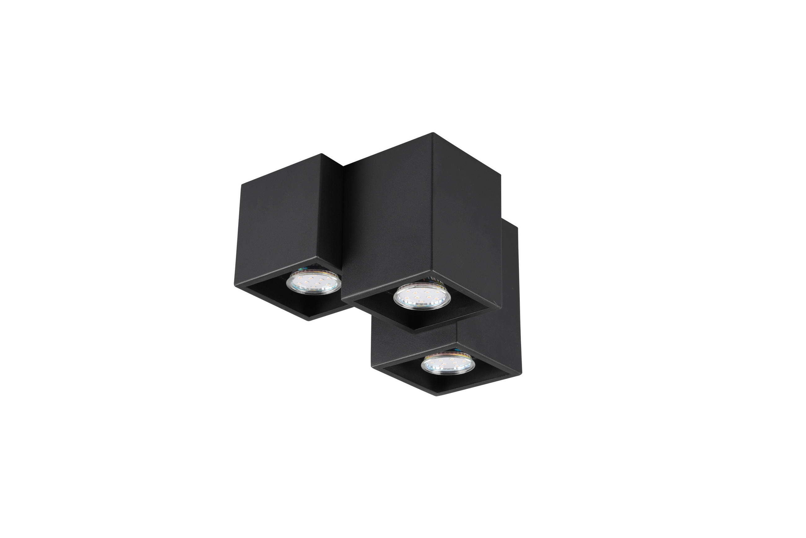 DECKENLEUCHTE     - Schwarz, Design, Metall (23/15/20cm) - Trio Leuchten