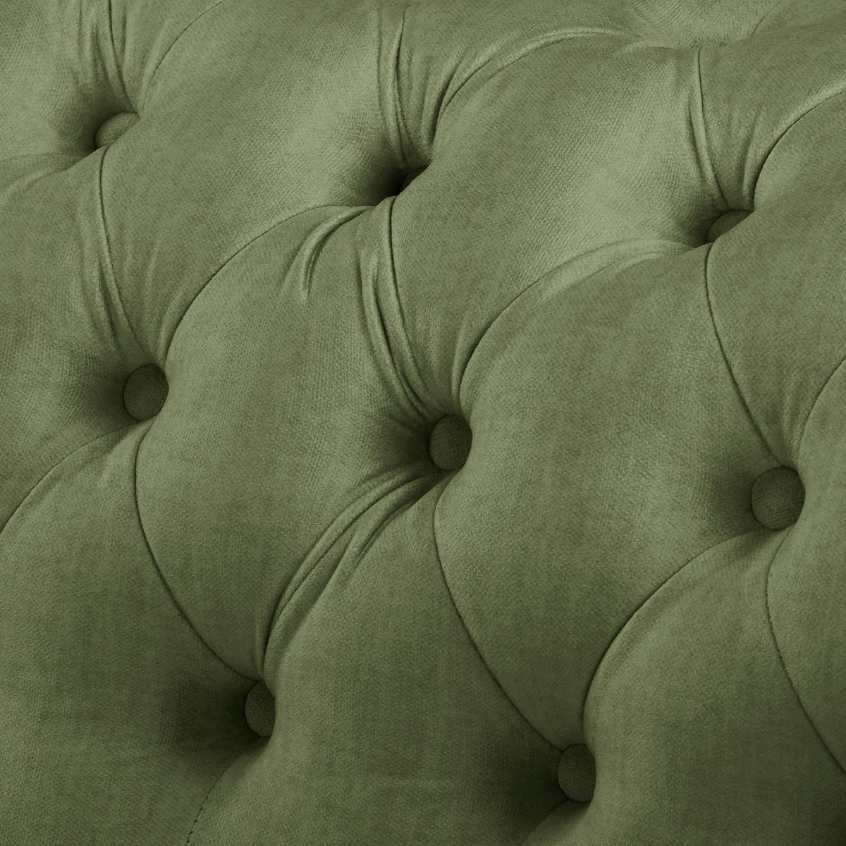 SESSEL in Mikrofaser Dunkelgrün  - Dunkelgrün, Design, Holz/Textil (128/75/91cm) - P & B