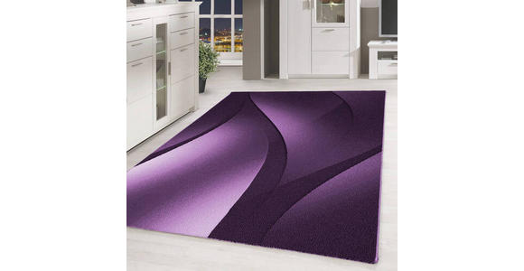 WEBTEPPICH 140/200 cm Plus Lila  - Lila, Basics, Textil (140/200cm) - Novel