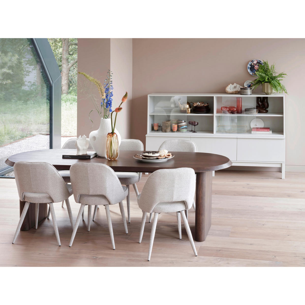 ESSTISCH in Holz 240/90/75 cm  - Walnussfarben, MODERN, Holz (240/90/75cm) - Livetastic