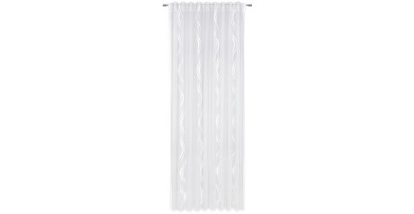 FERTIGVORHANG transparent - Weiß, KONVENTIONELL, Textil (135/245cm) - Esposa
