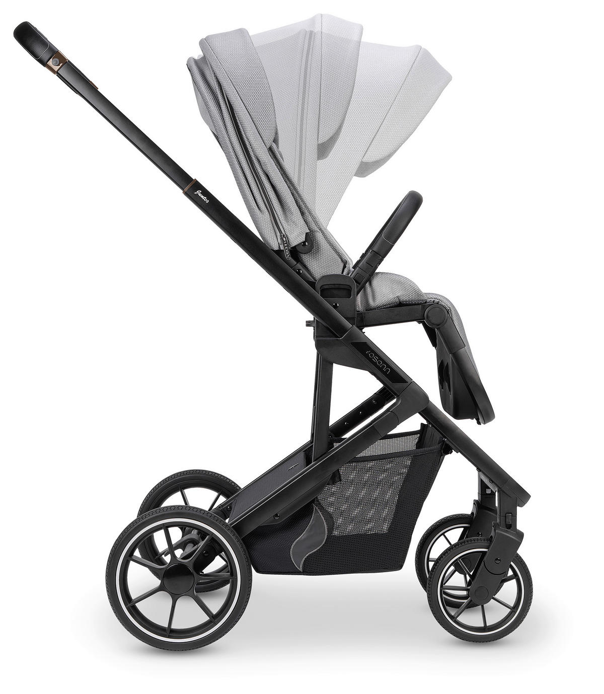 KOMBIKINDERWAGEN  Juntos  Rock  - Hellgrau, Basics (84/97,5/53,5cm) - Osann