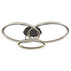 LED-DECKENLEUCHTE 109,5/80,5/20,5 cm   - Klar/Opal, Design, Kunststoff/Metall (109,5/80,5/20,5cm)