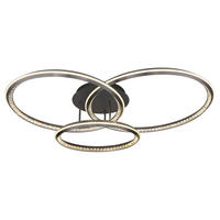 LED-DECKENLEUCHTE 109,5/80,5/20,5 cm   - Klar/Opal, Design, Kunststoff/Metall (109,5/80,5/20,5cm)