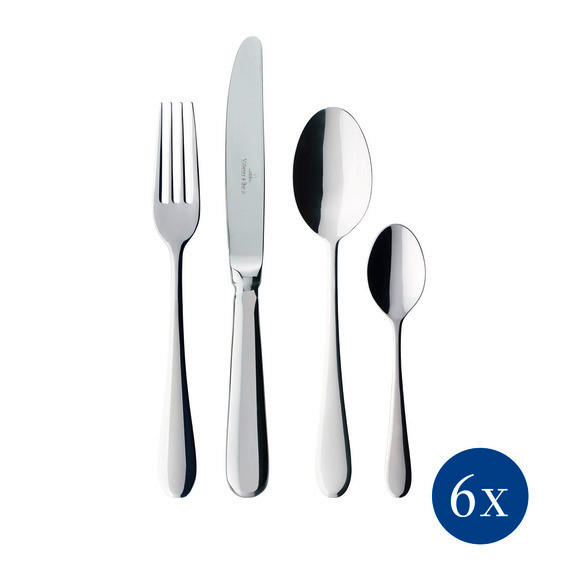 SADA PŘÍBORŮ, nerezová ocel, 24dílné - Basics, kov (44/28/5cm) - Villeroy & Boch