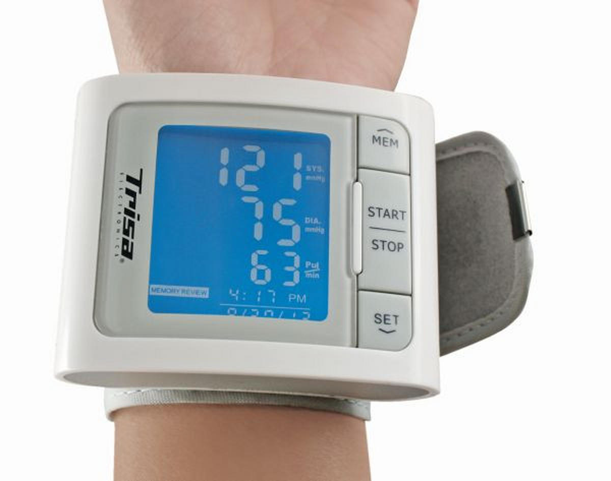 BLUTDRUCKMESSGERÄT SIMPLE WRIST 4.0  - Grau, KONVENTIONELL, Kunststoff/Textil (8/6.5/7cm)