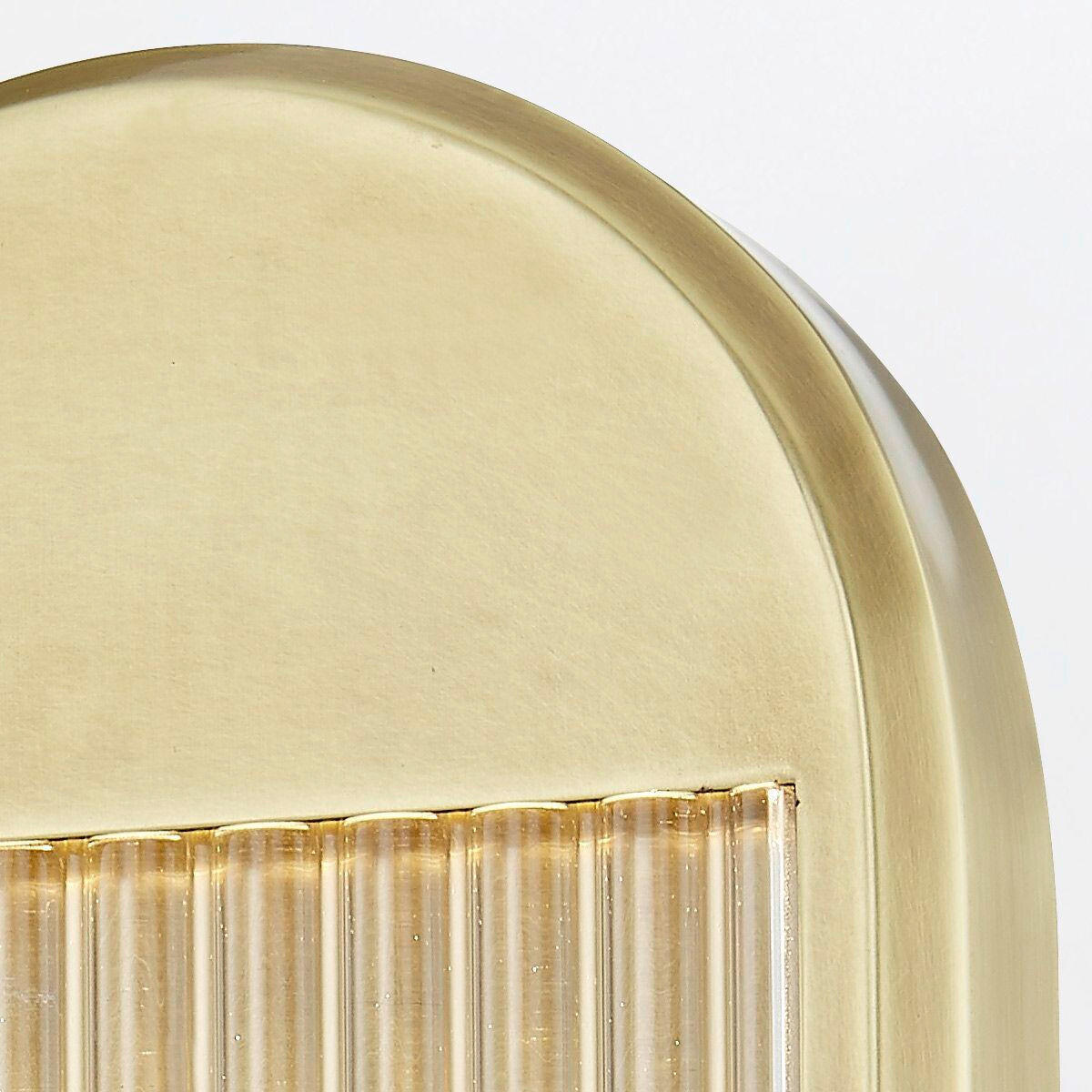 LED-WANDLEUCHTE    - Messingfarben, KONVENTIONELL, Glas/Metall (42,2/14,2/11,4cm) - Elstead Lighting