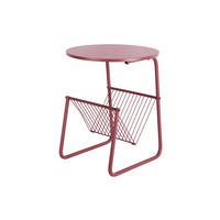 BEISTELLTISCH 40/40/49 cm Riqueza Kupferfarben rund  - Kupferfarben, Basics, Metall (40/40/49cm) - Leitmotiv