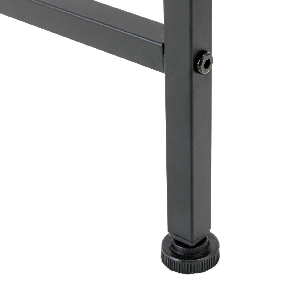 REGAL Schwarz  - Schwarz, Basics, Kunststoff/Metall (68/160/28cm) - Carryhome