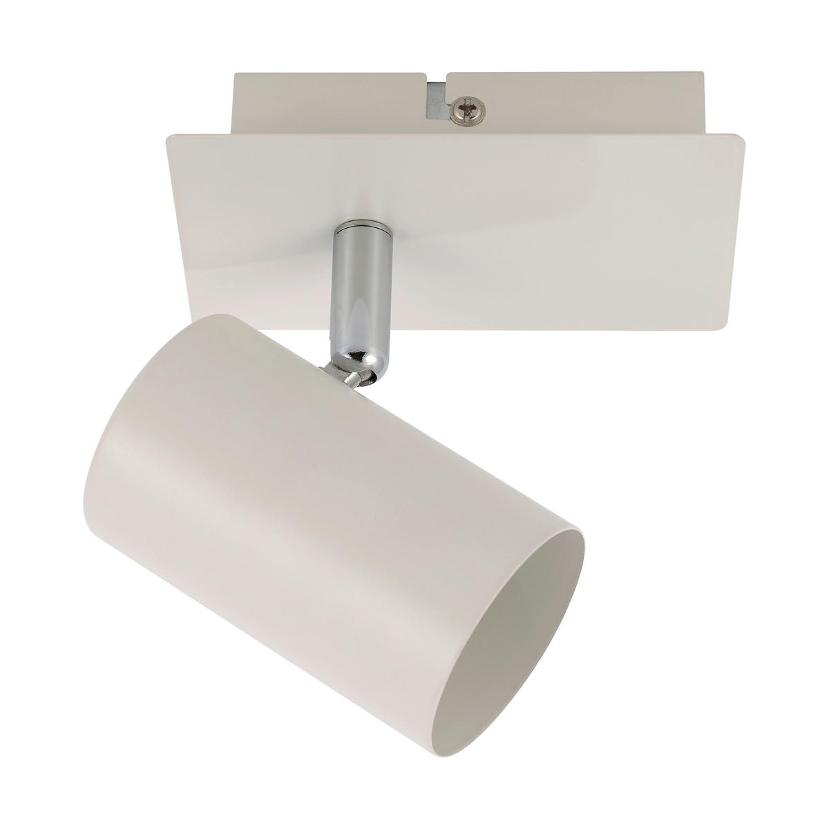 SPOTLÁMPA - fehér, Basics, fém (12/8/12,2cm) - Novel