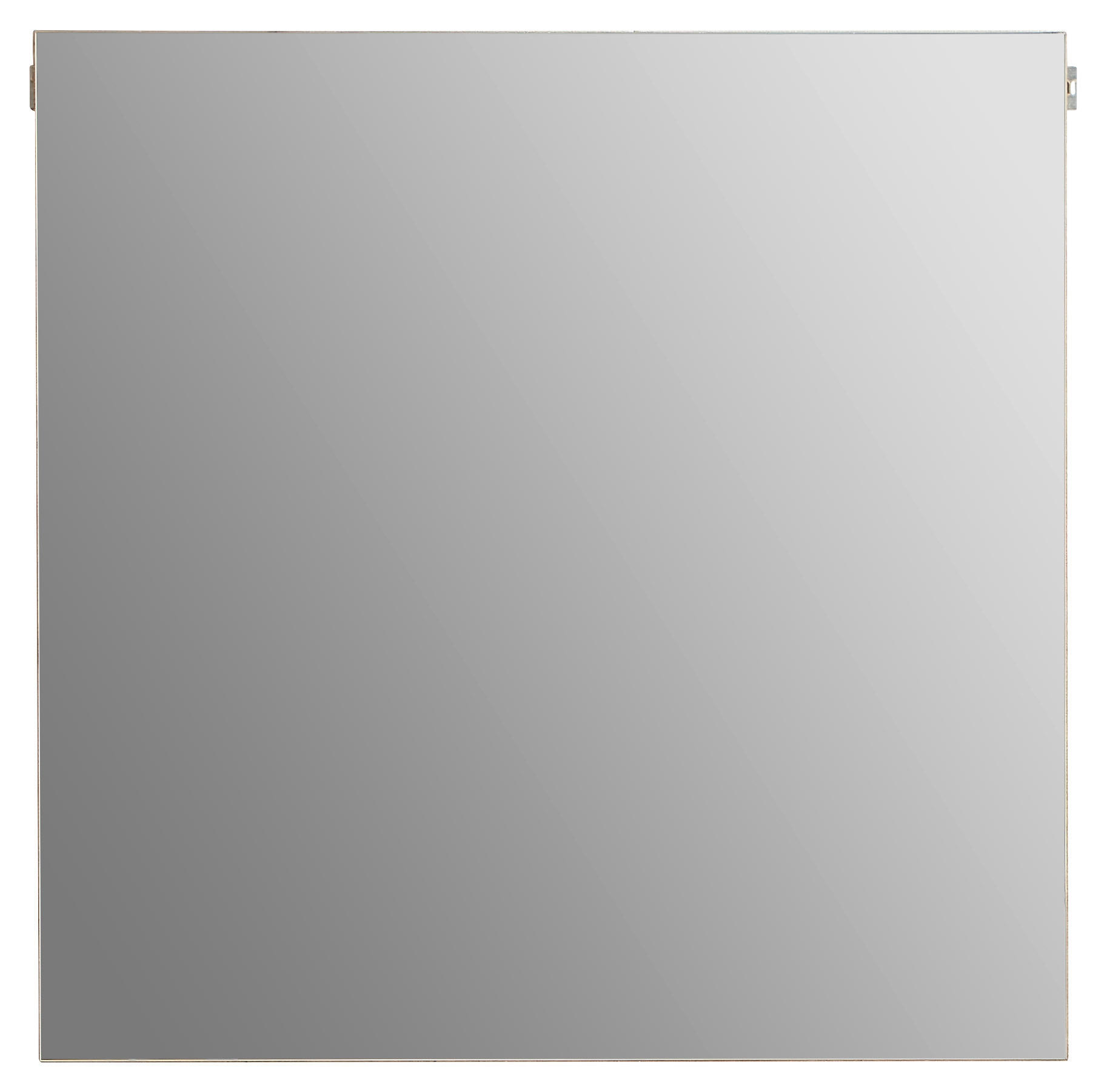 WANDSPIEGEL 80/80/2 cm    in quadratisch  - Eichefarben, Trend, Glas/Holzwerkstoff (80/80/2cm) - Hom`in