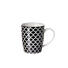 KAFFEEBECHER 350 ml - Schwarz/Weiß, Trend, Keramik (0,350l) - Ritzenhoff Breker KAFFEEBECHER 350 ml - Schwarz/Weiß, Trend, Keramik (0,350l) - Ritzenhoff Breker
