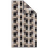 DUSCHTUCH 80/150 cm VIBE KARO  - Beige, Basics, Textil (80/150cm) - Joop!