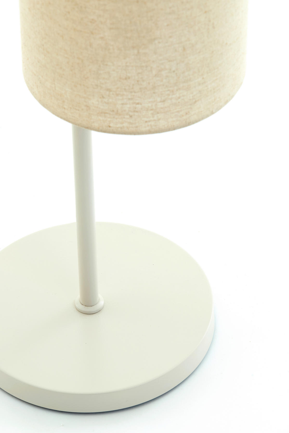 STEHLEUCHTE Benigno 32/155,5/32 cm   - Braun, MODERN, Kunststoff/Textil (32/155,5/32cm) - Light & Living