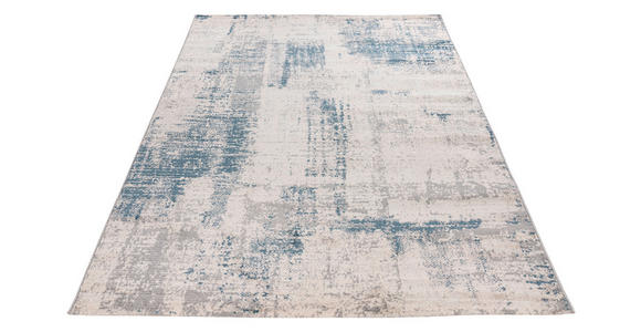 WEBTEPPICH 80/150 cm My Salsa  - Blau, Design, Textil (80/150cm) - Novel