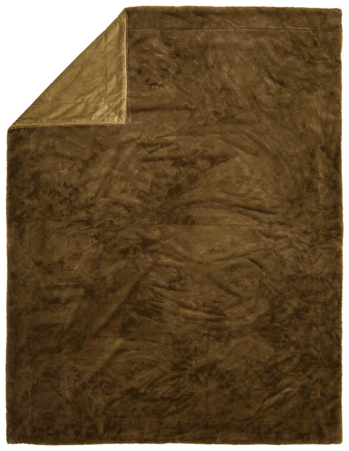 FELLDECKE YUKON 150/200 cm  - Waldgrün, Design, Textil (150/200cm) - Novel
