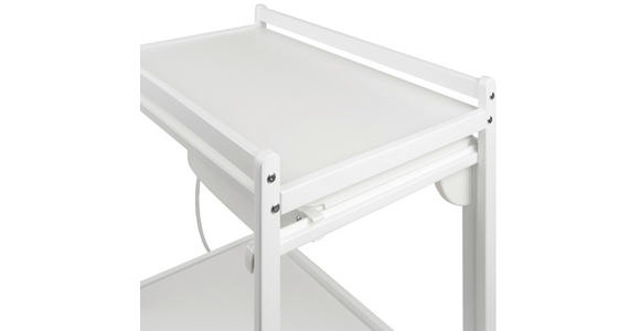 WICKELTISCH - Weiß Hochglanz, Basics, Holz/Holzwerkstoff (92/59/84cm) - My Baby Lou