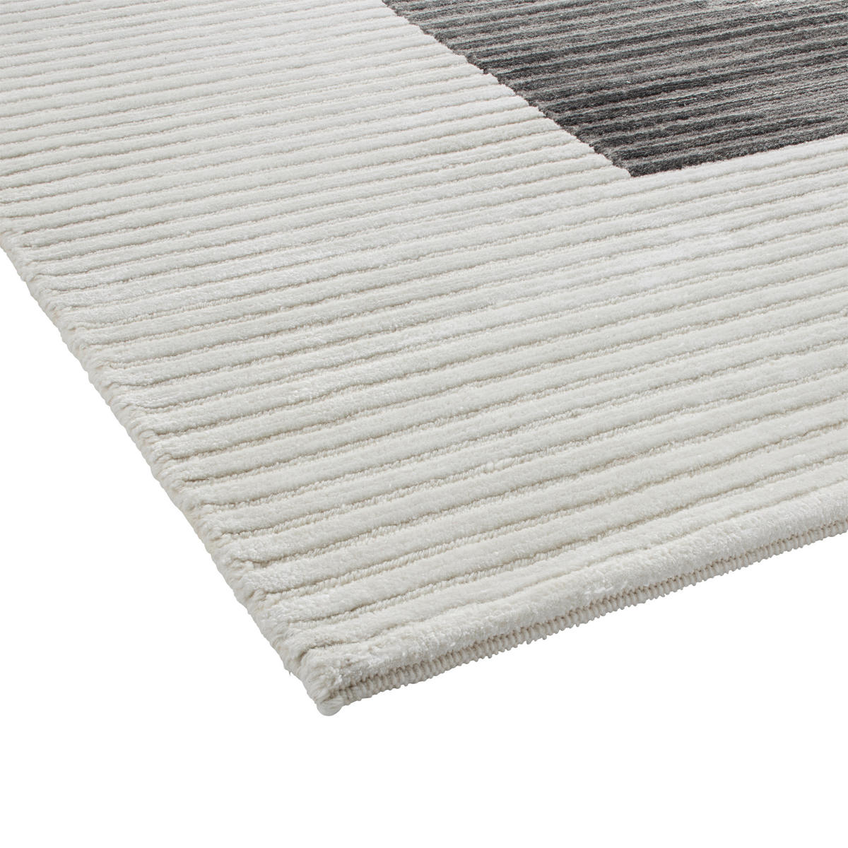 ORIENTÁLIS SZŐNYEG Alkatif Modern   - ezüstszínű/fehér, Konventionell, textil (120/180cm) - Cazaris