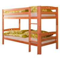 ETAGENBETT 90/200 cm  in Buchefarben  - Buchefarben, Basics, Holz (90/200cm) - Livetastic