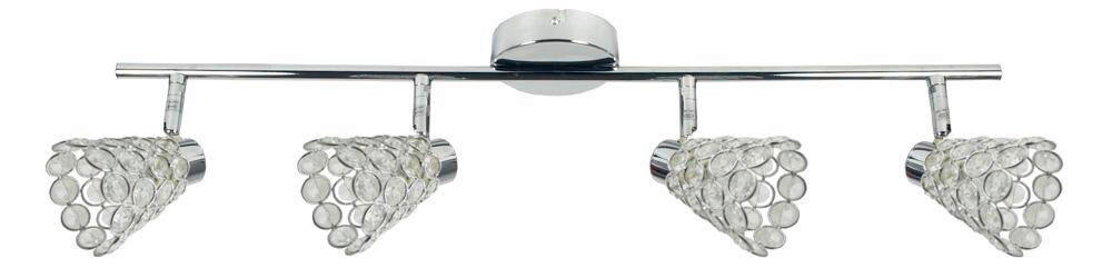 DECKENLEUCHTE Glossy 8/74/17 cm  - Chromfarben, KONVENTIONELL, Metall (8/74/17cm)