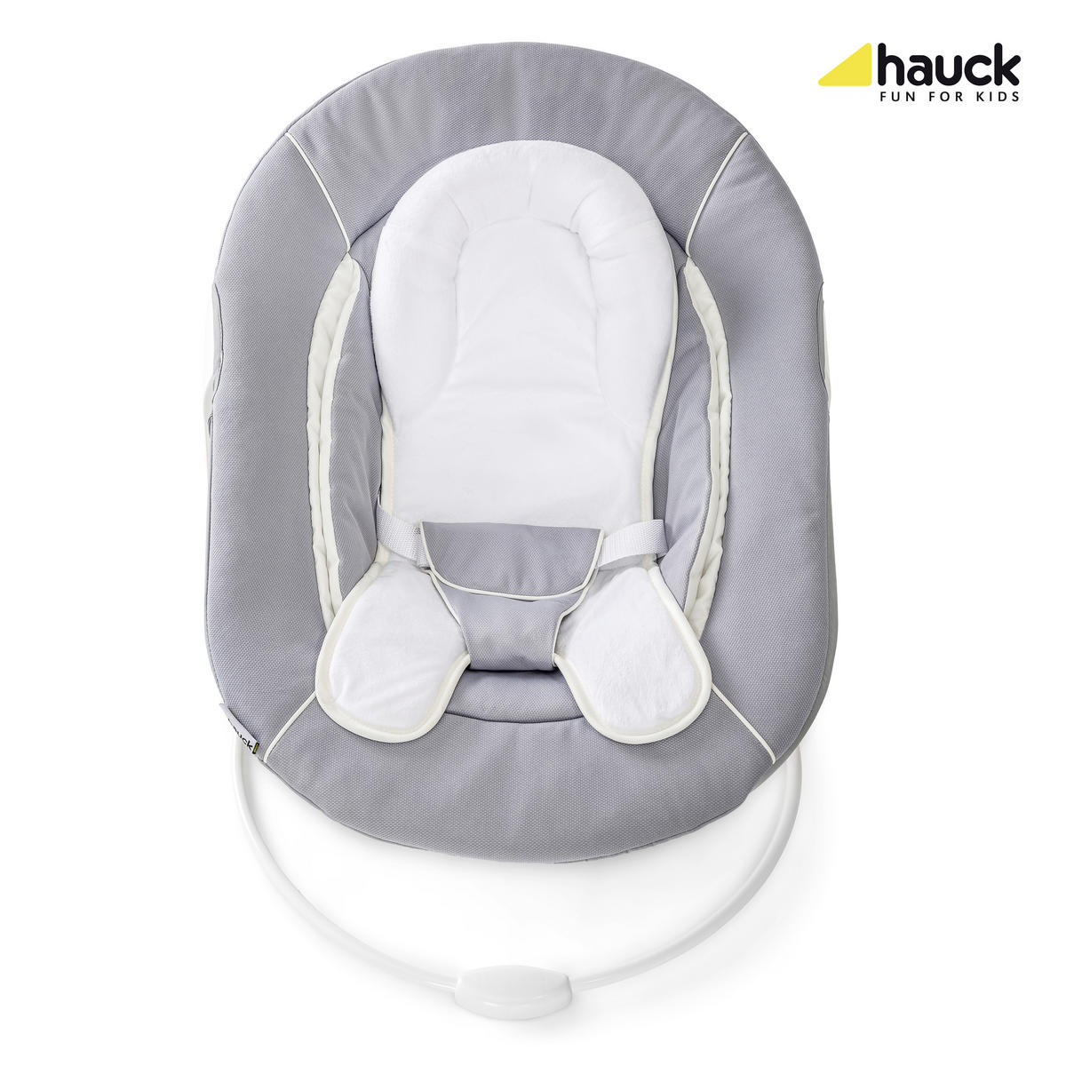 WIPPE ALPHA BOUNCER   - Weiß/Grau, KONVENTIONELL, Textil (66/49/45cm) - Hauck