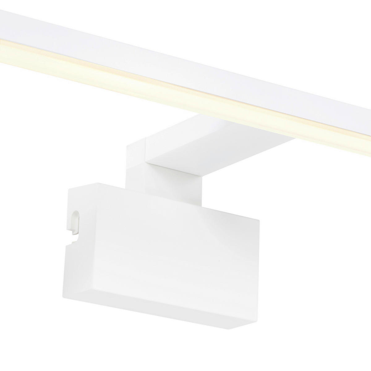 BADEZIMMER-WANDLEUCHTE 14,2/50 cm   - Weiß, KONVENTIONELL, Metall (14,2/50cm) - Nordlux