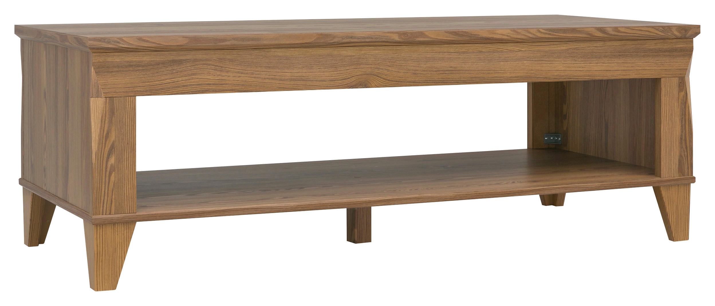 COUCHTISCH 130/55/45 cm rechteckig Lärchefarben  - Lärchefarben, Design, Holzwerkstoff (130/55/45cm)