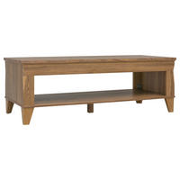 COUCHTISCH 130/55/45 cm rechteckig Lärchefarben  - Lärchefarben, Design, Holzwerkstoff (130/55/45cm)