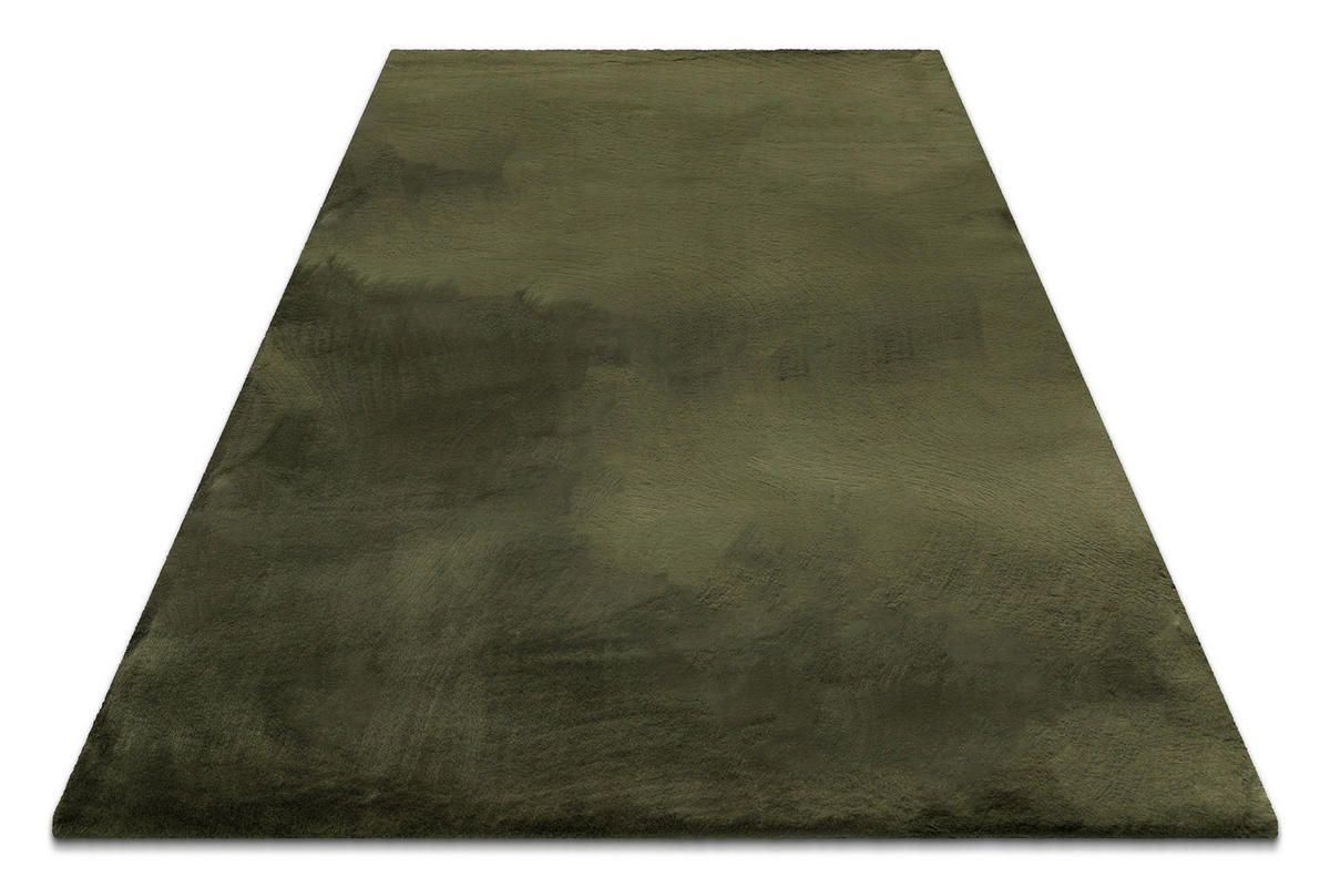 HOCHFLORTEPPICH 70/140 cm ESP-4377-07 Olivgrün  - Olivgrün, KONVENTIONELL, Textil (70/140cm) - Esprit