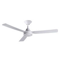 DECKENVENTILATOR  122/31 cm    - Weiss, Design, Kunststoff (122/31cm) - P & B