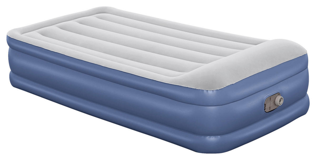 LUFTBETT TRITECH AIR 67628 Hellgrau, Dunkelblau  - Hellgrau/Dunkelblau, KONVENTIONELL, Kunststoff (191/97/46cm) - Bestway