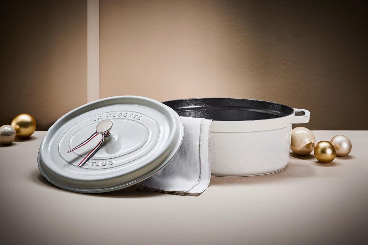 BRÄTER LA COCOTTE  - Weiß, Basics, Metall (26/33cm) - Staub