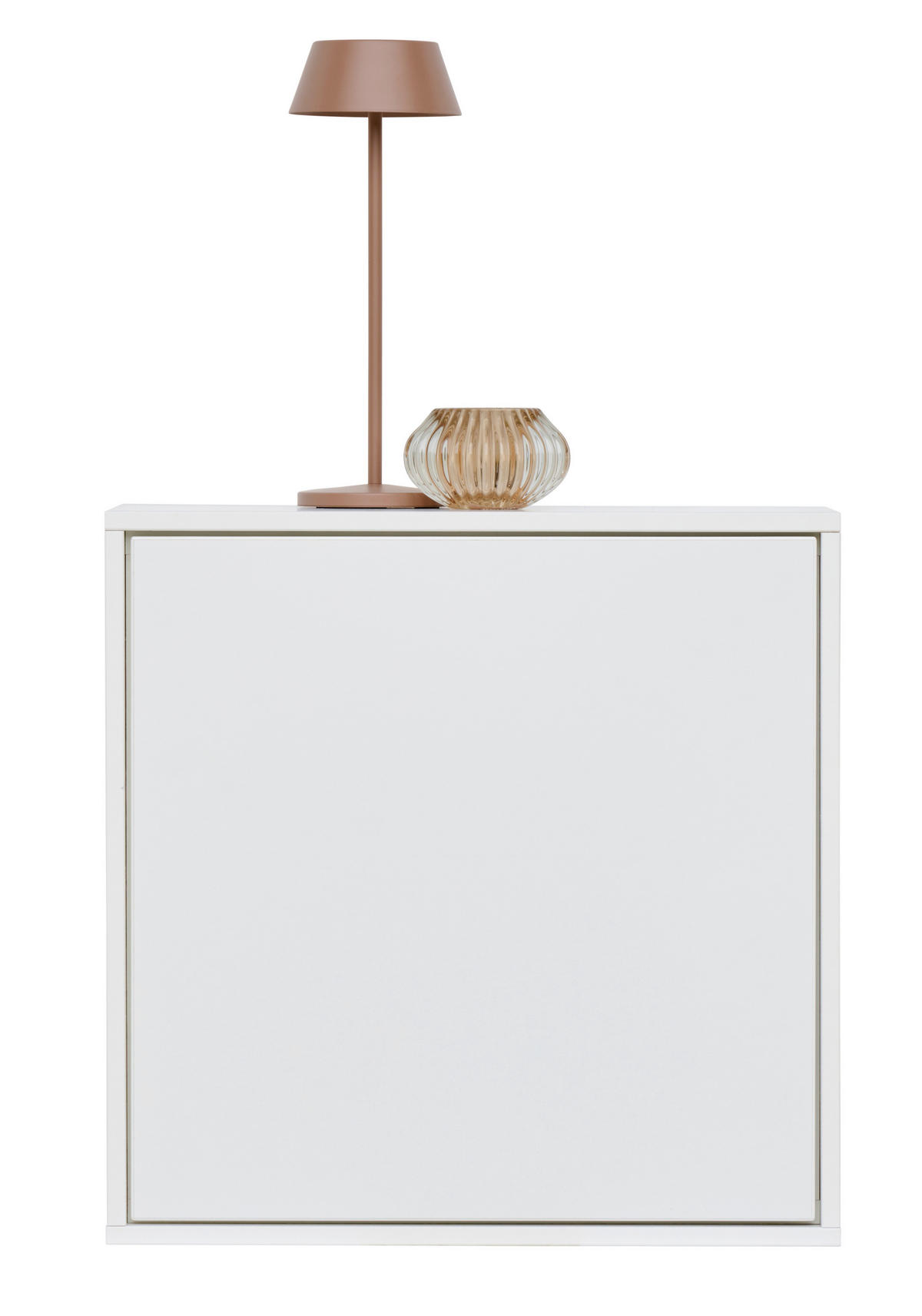 HÄNGEELEMENT 45,9/45,9/26 cm  in Weiß   - Weiß, Design, Holzwerkstoff (45,9/45,9/26cm) - home24
