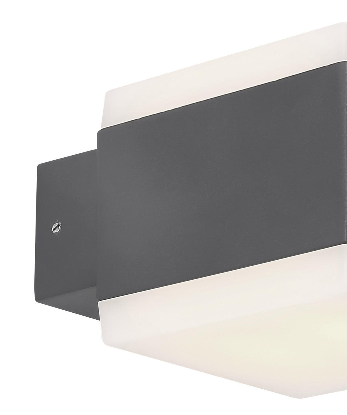 VÄGGLAMPA FÖR UTOMHUS - Basics, metall/plast (11/9cm) - Globo