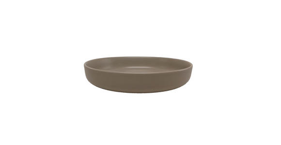 GOURMETTELLER Salerno 19,2 cm  - Taupe, Trend, Keramik (19,2cm) - Novel