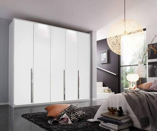 Thumbnail - home24 Drehtürenschrank Montclar, Weiß, Metall, 9 Fächer, 251x223x60 cm, Blauer Engel, Goldenes M, BQ - Bündnis für Qual...